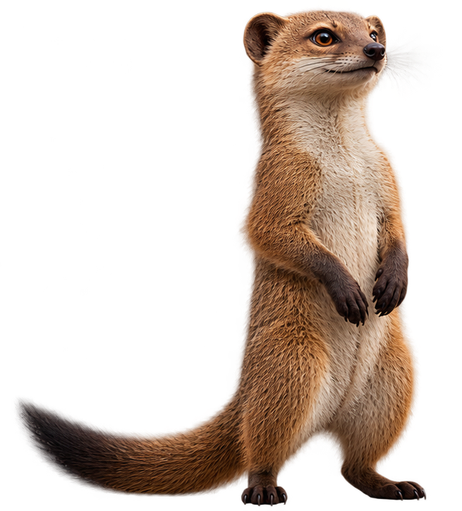 Mongrix OS mongoose mascot